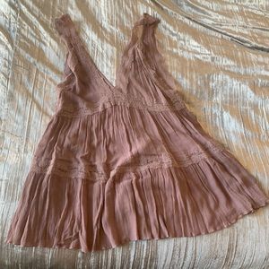 Free People Lavender Intimate Tunic